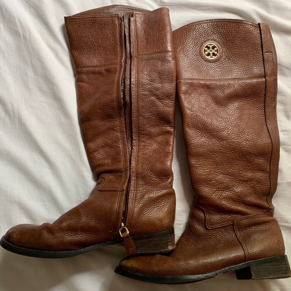 Tory Burch Junction Riding Boots 7.5M